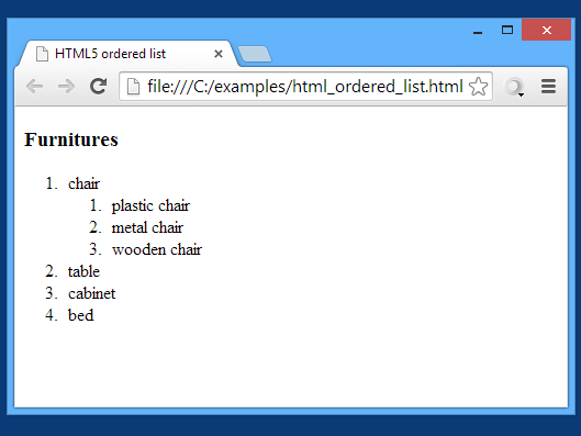 Ordered list html. Тег ol в html. Html order lists. Список ol html.